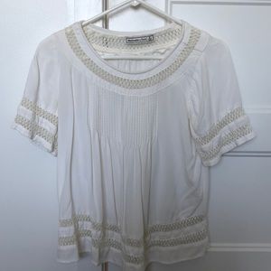 Abercrombie & Fitch Women’s White Blouse